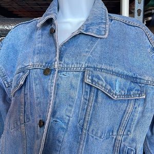 Vintage Jean Jacket for Crafting